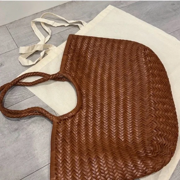 DRAGON DIFFUSION NANTUCKET BAG in Tan - Picture 3 of 7